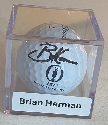 Autographed brian harman royal - autographed,