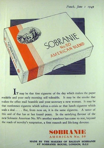 Advert sobranie black - , russian