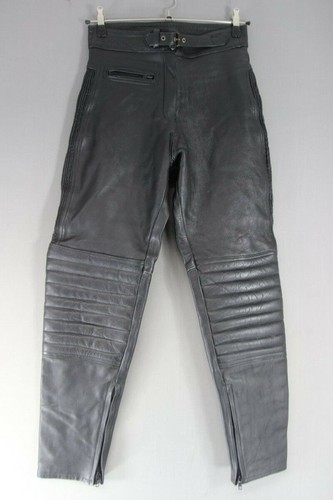 Black dynamic leathers biker - black,