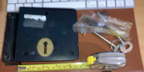Union 1139 rim deadlock - 1139, r/h