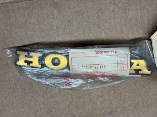 Sealed vintage nos honda - nos, left