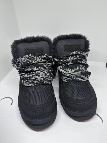Ugg lowmel sneaker boots black - lowmel,