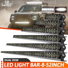 22"32"42"52" LED Work Light Bar Flood Spot Driving Offroad Car Truck SUV 4x4 ATV