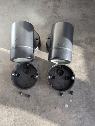 External wall lights black - -,