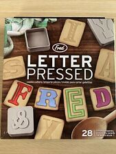 Fred Alphabet Letter Pressed