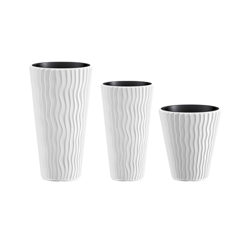 Flower pot tall planter - pot,