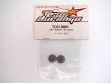 Team Durango Diff Gear 14T (2pcs), TD310001 New DEX410, DESC410, DEX210, DESC210