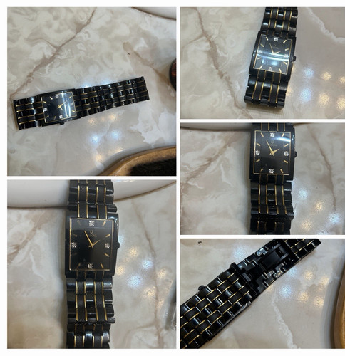 Bulova rectangular analog - bulova,