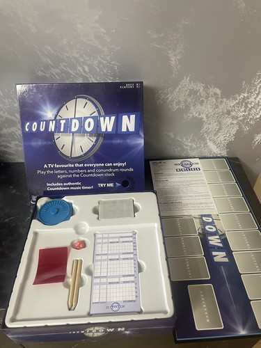 Countdown board game - board,