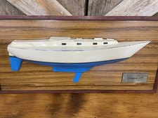 Vtg Ship Half Hull Tarten 37