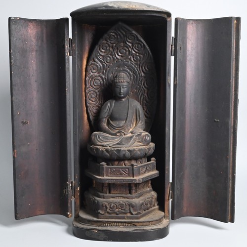 1279 antique japanese buddhist - antique,