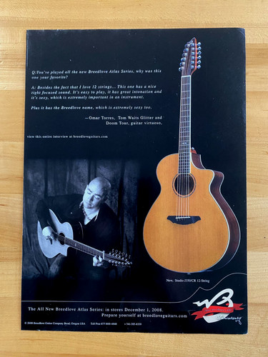 2009 print breedlove - 2009, ad