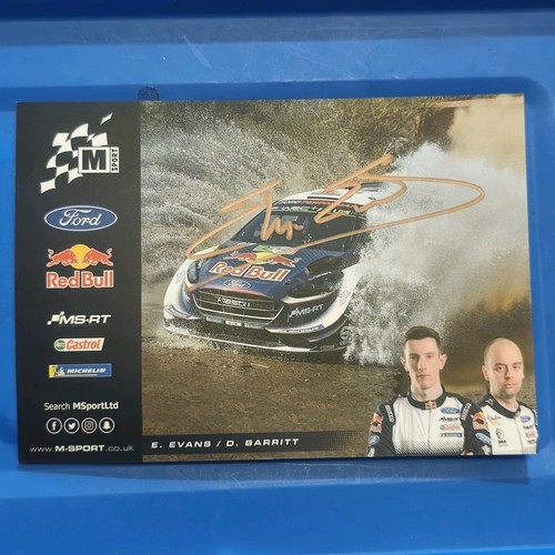 Elfyn evans ford sport - elfyn, m-sport