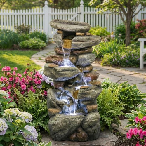 Outdoor water fountain large - water,