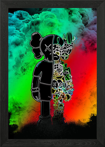 Hypebeast kaw framed wall art - wall,