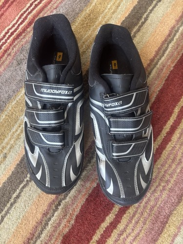 Muddy fox mtb cycling shoes - fox, uk