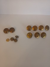 Military Button Set Joblot Of