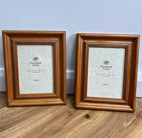 Vintage 90s wooden photo - 90s, frame