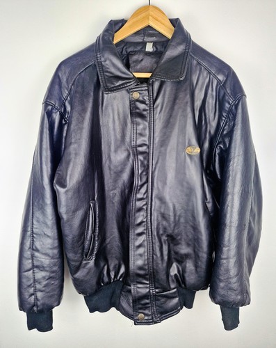 Vintage mens black leather - mens,