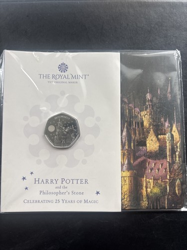 2023 hogwarts 50p royal mint - hogwarts,