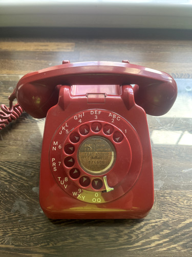 Vintage red 1960s gpo - 1960s,