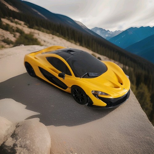 Scalextric mclaren yellow - mclaren, p1