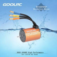 1-GoolRC Upgrade Waterproof 3650 4300KV Brushless Motor With 60A ESC Combo HHXD