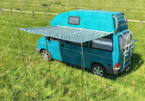 Campervan caravan awning - campervan, sun