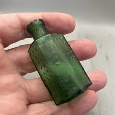 Rarer tiny green - green, glass