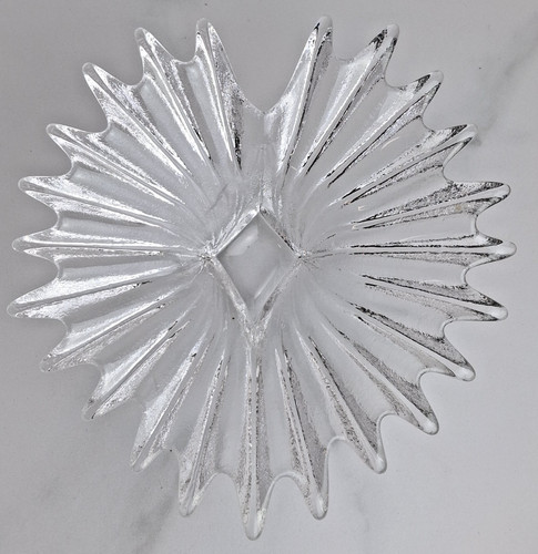 Dartington glass palm dish - dartington,