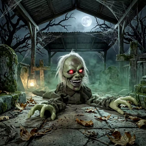 Animated crawling zombie - animated,