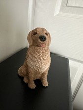 SANDICAST GOLDEN RETRIEVER DOG HANDCAST AND HANDPAINTED IN SAN DIEGO 