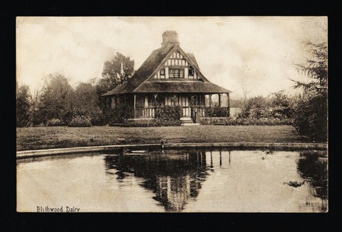 Old postcard blythwood - old,