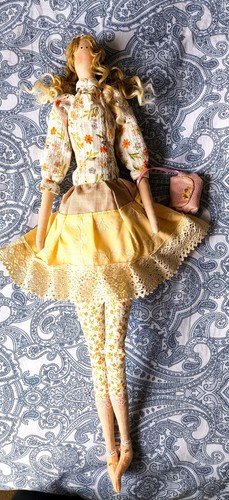 Handmade vintage tilda - vintage, style