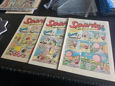 Sparky Comics X 3 Consecutive 20 March-3 April 1971