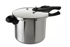 Prestige 3 Litre Stainless Steel Pressure Cooker USED SOILED ITEMS