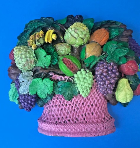Fruit grapes basket doorstop - fruit,