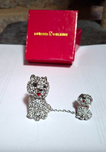 Butler and wilson crystal - wilson, dog