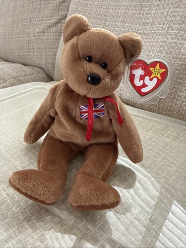 Britannia beanie baby bear - ty,