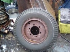 jcb 3c front wheel 6 stud off