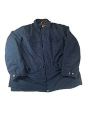 Mens Timberland 2 in 1 CoatJacket Navy Blue Detachable Quilted Liner Jacket XXL
