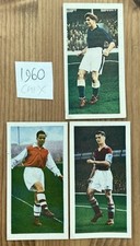 Chix football cards No. 2 series 1960 x 3 - #s 9, 11, 31 - Villa, Arsenal, Hudsf