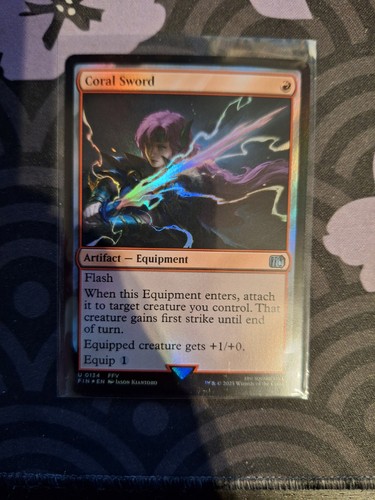 Mtg final fantasy coral - mtg,