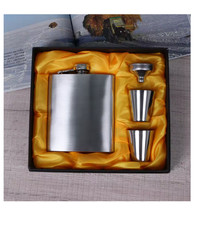 Hip Flask Set Stainless Steel