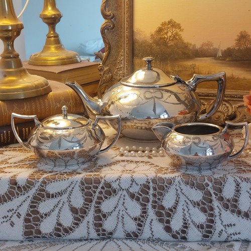 Antique silver plated - , 3