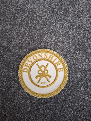 Devonshire badge - devonshire,