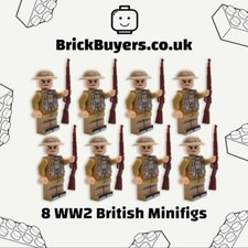 NONE LEGO WW2 British Soldiers