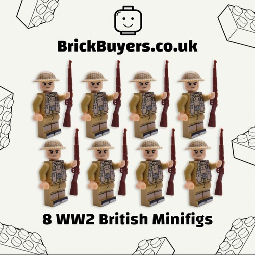 None lego ww2 british soldiers - lego,