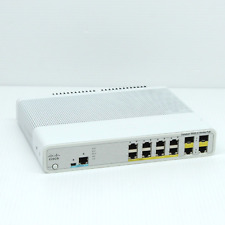Cisco Catalyst 3560-C WS-C3560C-8PC-S IP Base Switch 8x PoE Gigabit Ethernet SFP