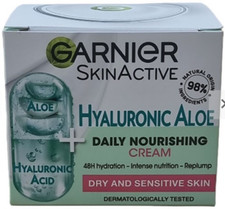Garnier Skin Active - Hyaluronic Aloe - Daily Nourishing Cream 50ml - Hydrates